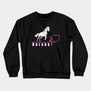 Horse majestically beautiful love Crewneck Sweatshirt